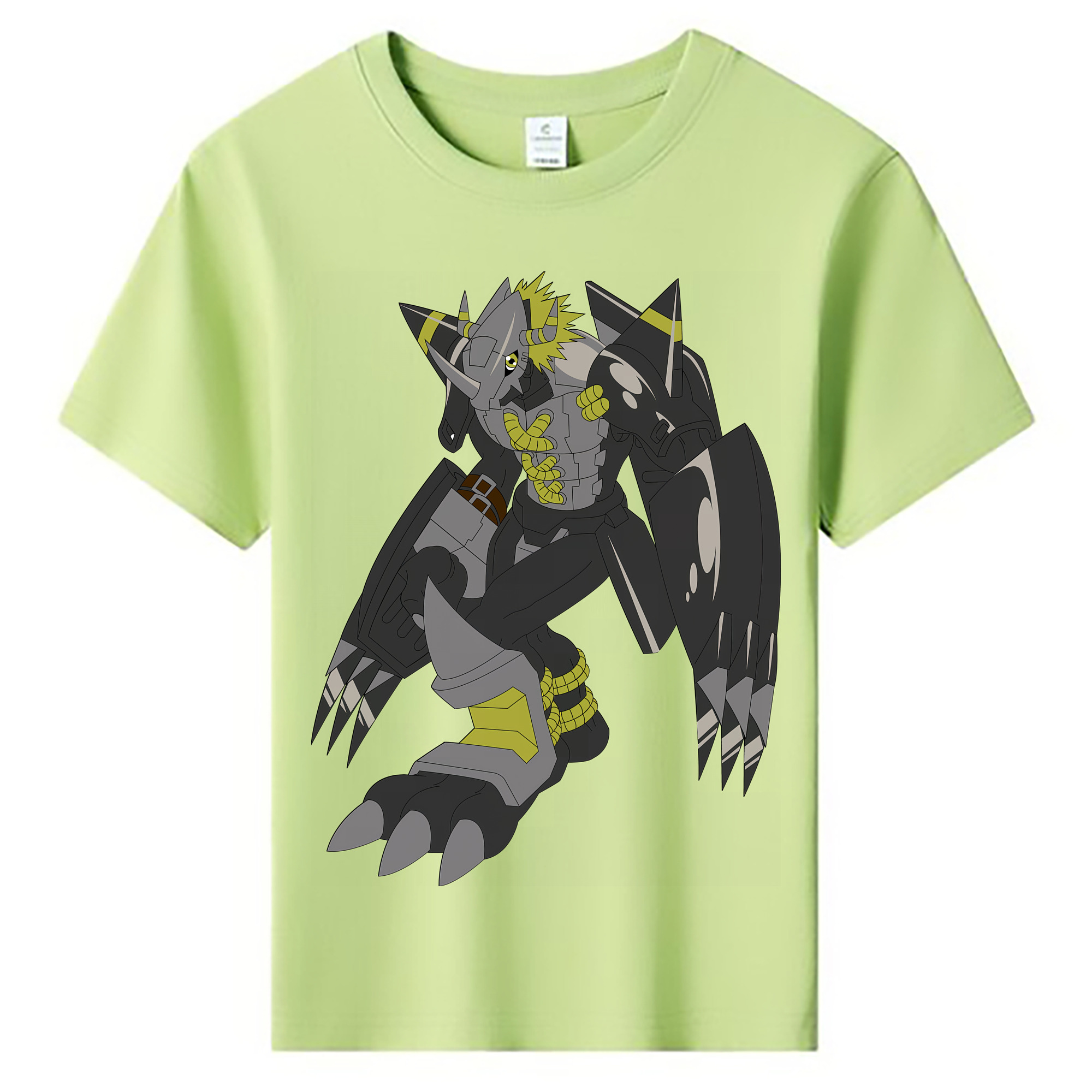 （画像用） Digimon デジタルモンスター/デジモン 綿100％キッズTシャツ（フロントプリント）